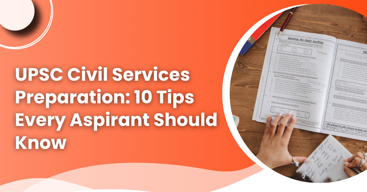 UPSC aspirant planning Civil Services preparation with a syllabus, notes and study timetable